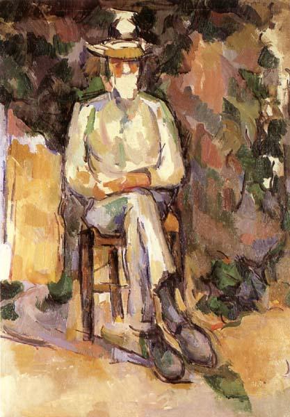 Portrait du jardinier Vallier, Paul Cezanne